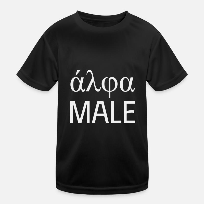 greek letter alpha Kids Functional T-Shirt