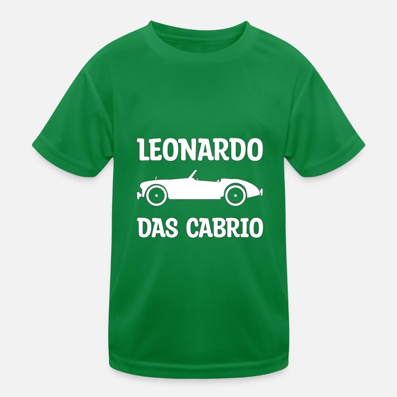 Leonardo das Caprio Geschenk Kinder Funktions-T-Shirt