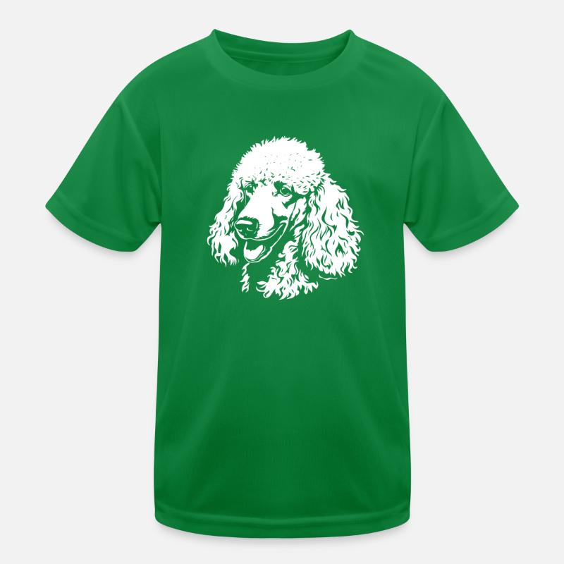 Caniche - Fan de chien T-shirt sport Enfant