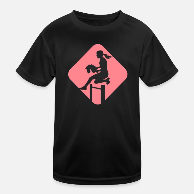 Cheval de loisir - Cheval de loisir - Équitation - Cadeau T-shirt sport Enfant