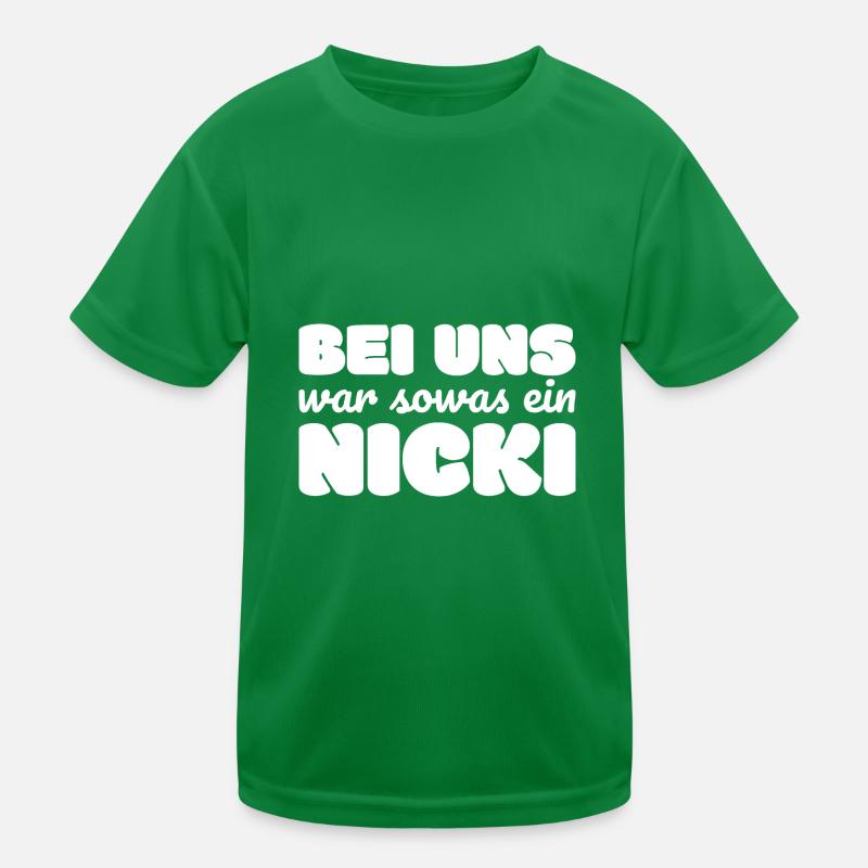 DDR Nicki Spruch Geschenk Kinder Funktions-T-Shirt