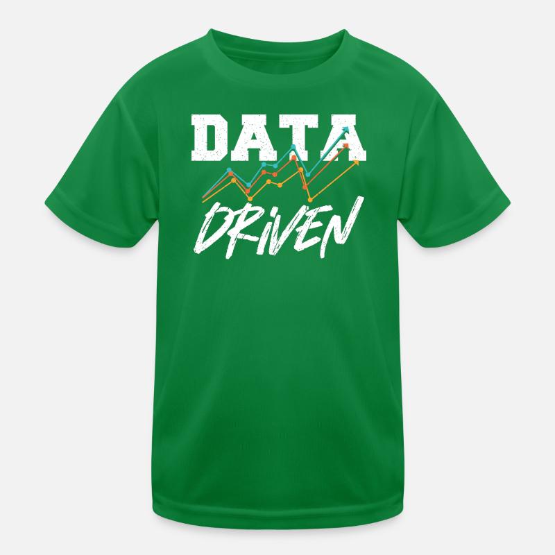 Datengesteuerter Befehl für Data Science Collector Kinder Funktions-T-Shirt