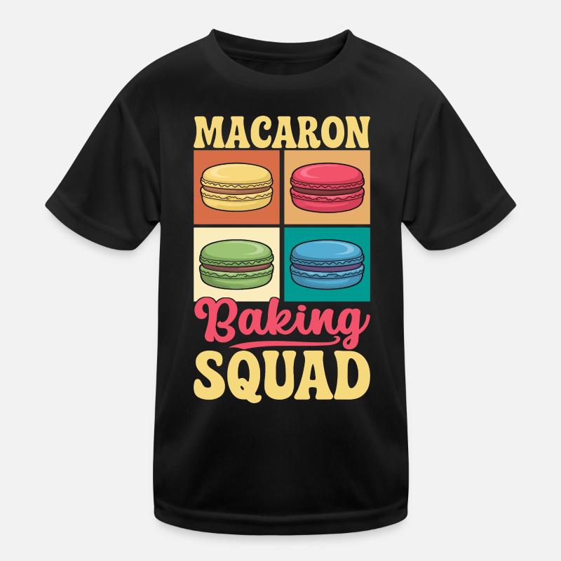 Macaron Desserts Français T-shirt sport Enfant
