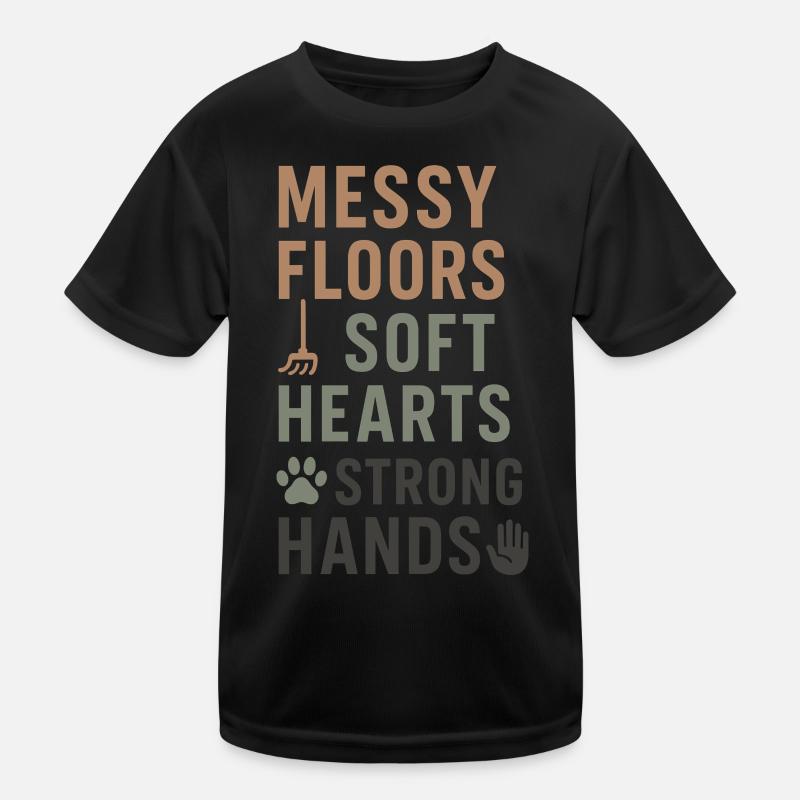 Tierheimmitarbeiter, Tierrettungs-freiwilliger Kinder Funktions-T-Shirt