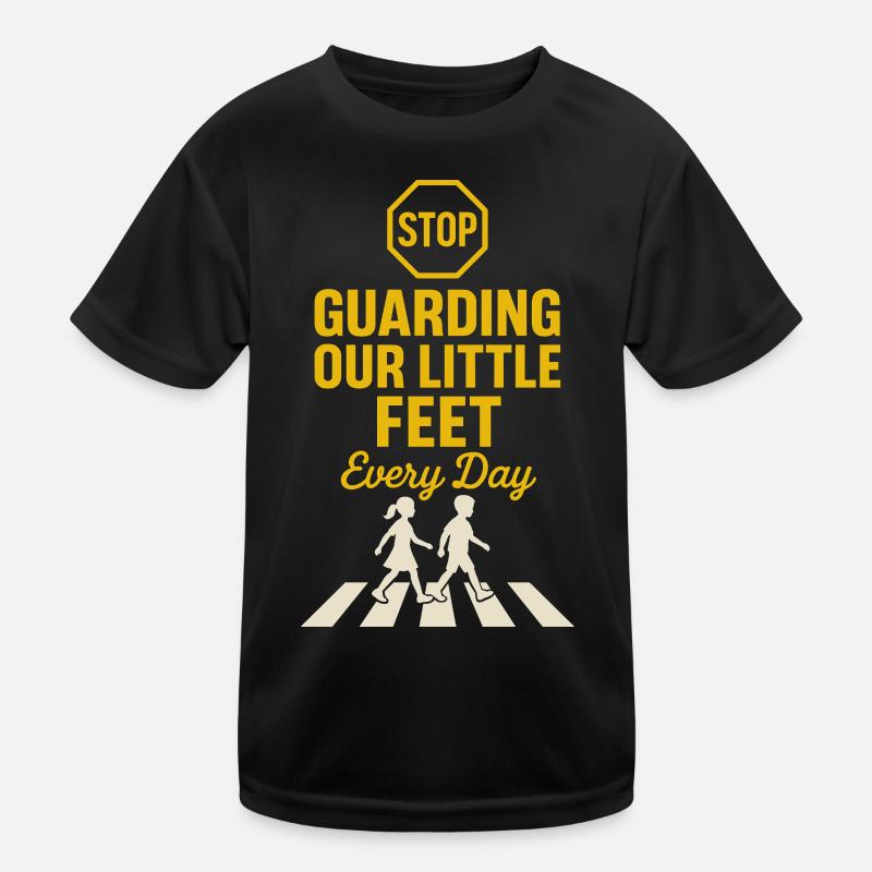 Crossing Guard Gift Security Team Kids Functional T-Shirt