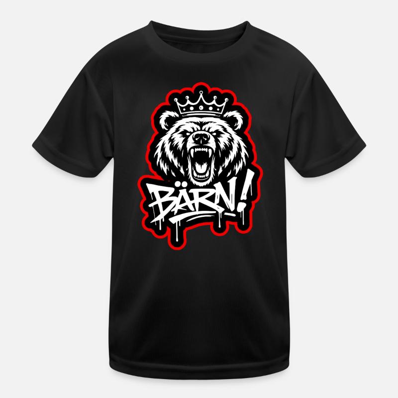 Bärn Graffiti King - Bern Kinder Funktions-T-Shirt