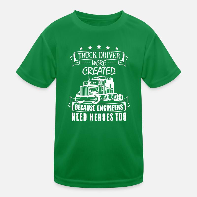 Camionneur T-shirt sport Enfant