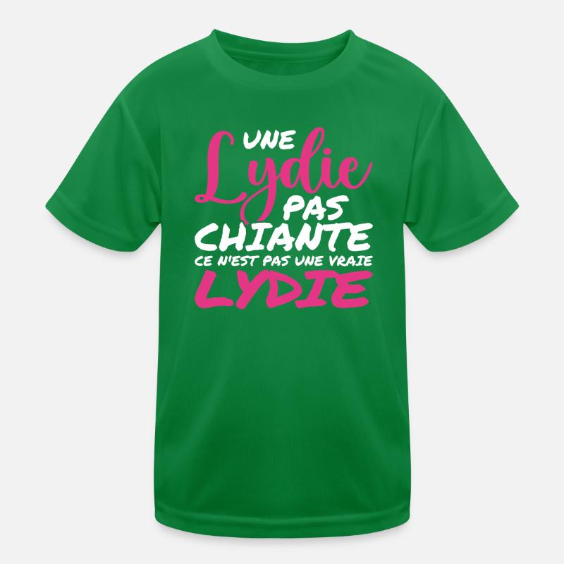 Une LYDIE pas chiante ce n'est pas un vraie LYDIE T-shirt sport Enfant