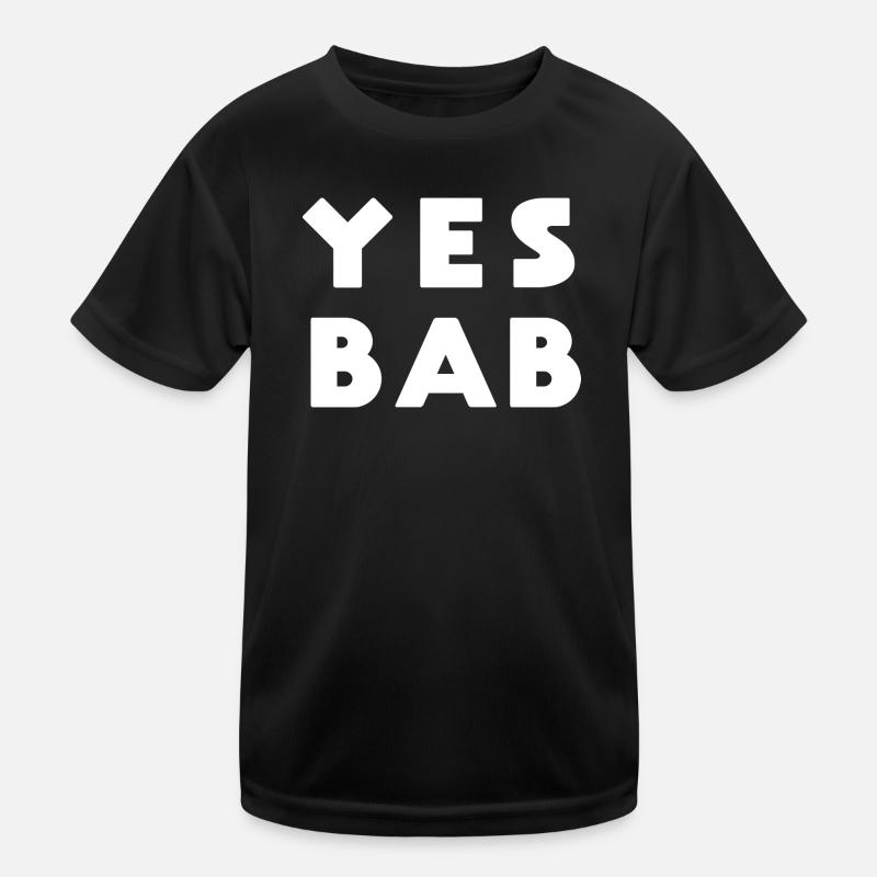 Ja Bab Birmingham Slang Kinder Funktions-T-Shirt