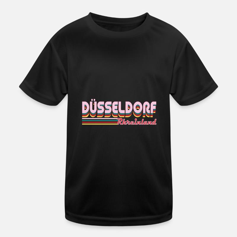 Düsseldorf Rheinland Design for the Düsseldorfer Kids Functional T-Shirt