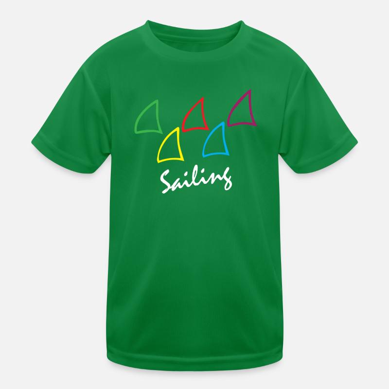 Sailing Kids Functional T-Shirt