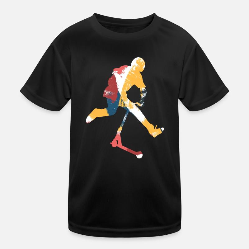 freestyle scooter Kids Functional T-Shirt