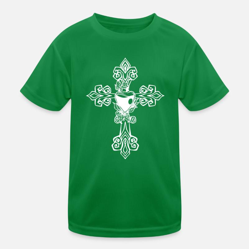 Gothic cross Kids Functional T-Shirt