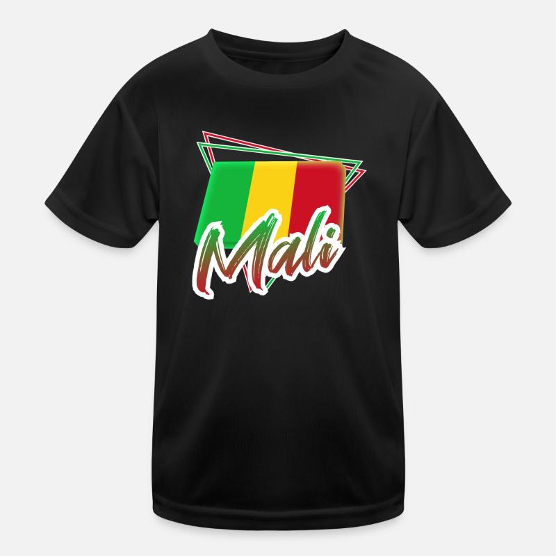 Mali - T-shirt sport Enfant - noir