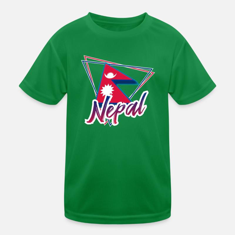 Nepal Kids Functional T-Shirt