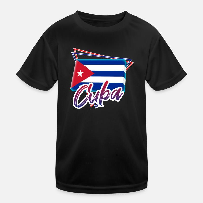 Cuba Kids Functional T-Shirt