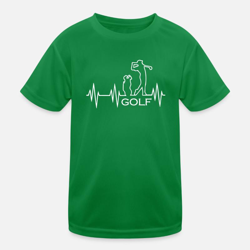 Heart Beat Golf Kinder Funktions-T-Shirt
