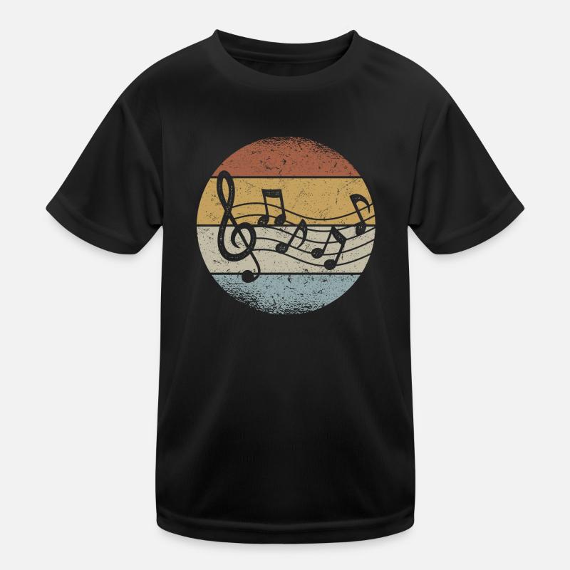 Musique Violon Clef Retro Clef T-shirt sport Enfant