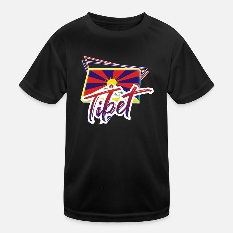 Tibet Kinder Funktions-T-Shirt