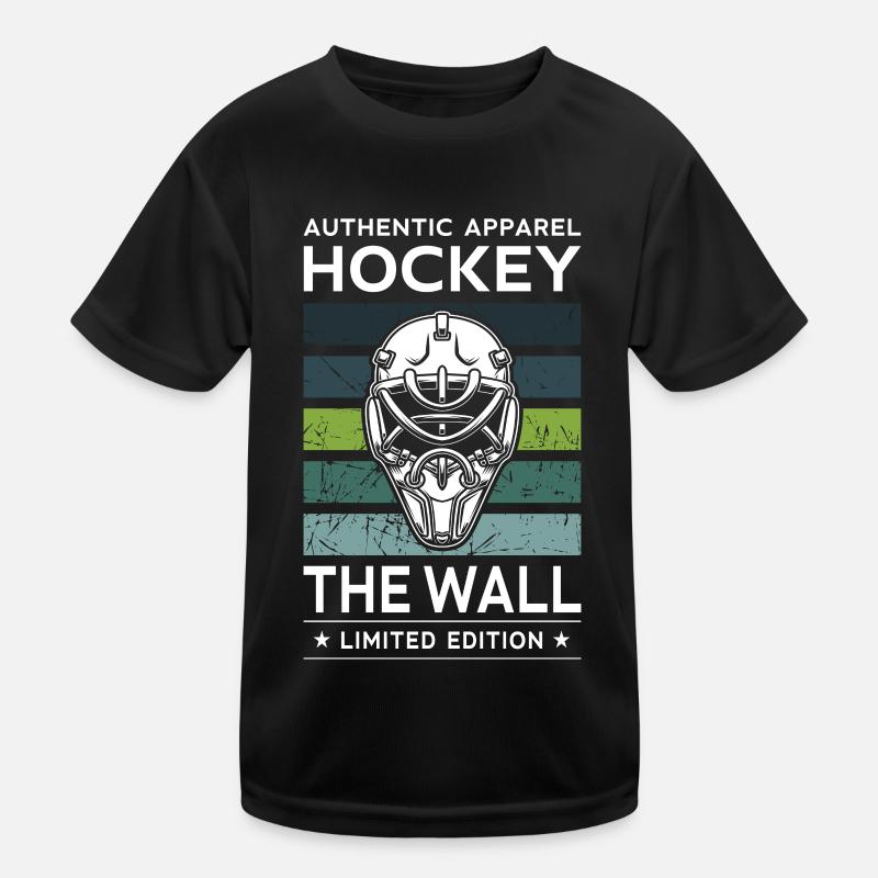 Hockey the Wall Kids Functional T-Shirt