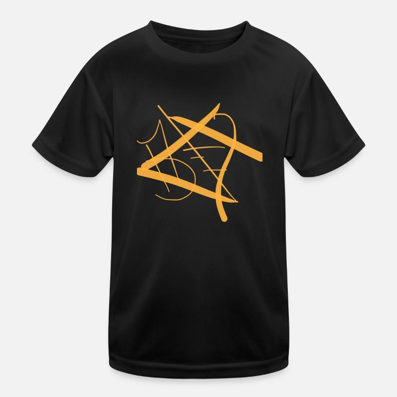 Orange Abstraktheit - Orange Abstractness T-shirt sport Enfant