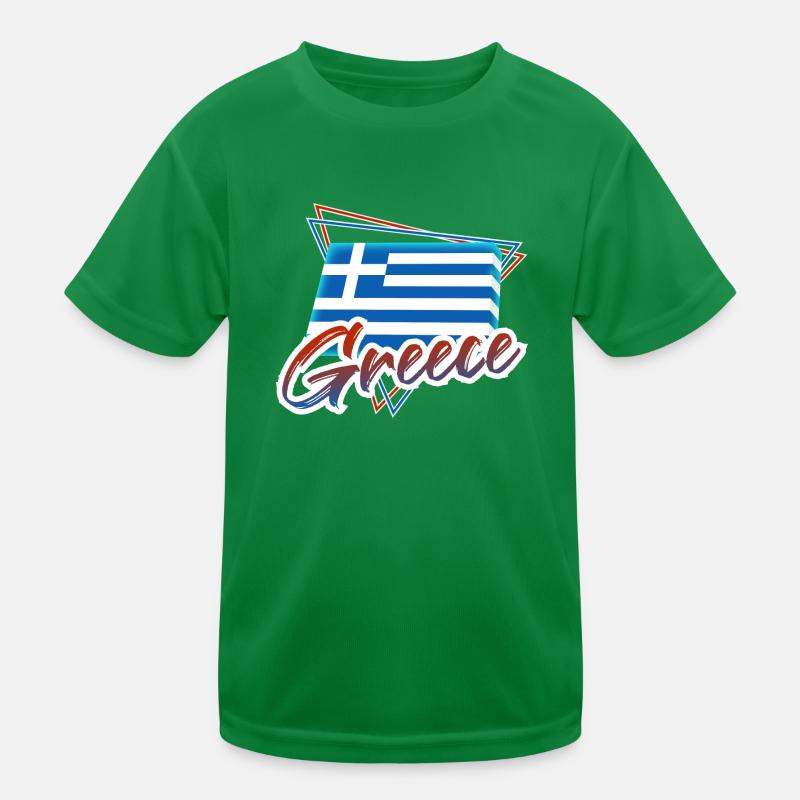 Grèce T-shirt sport Enfant