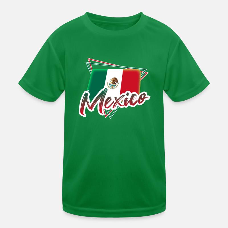 Mexiko Kinder Funktions-T-Shirt