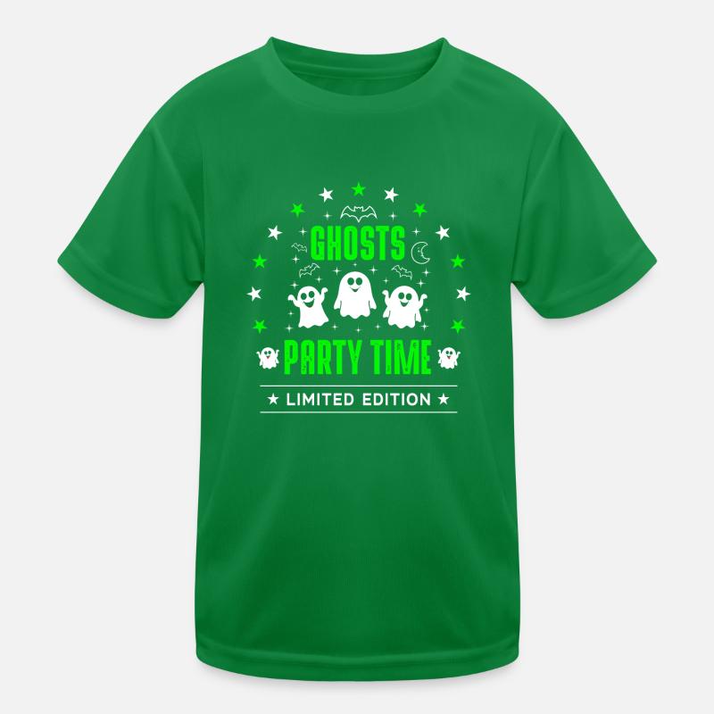 Ghosts Kids Functional T-Shirt