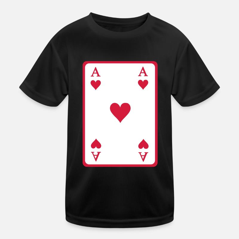 Poker as T-shirt sport Enfant