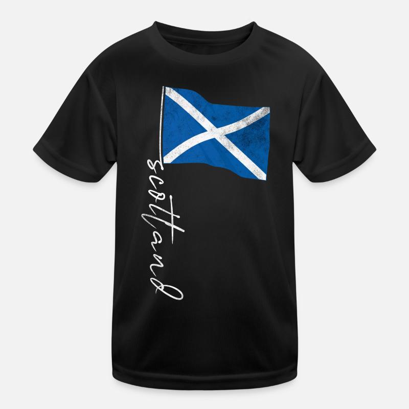 Drapeau de l’Écosse T-shirt sport Enfant