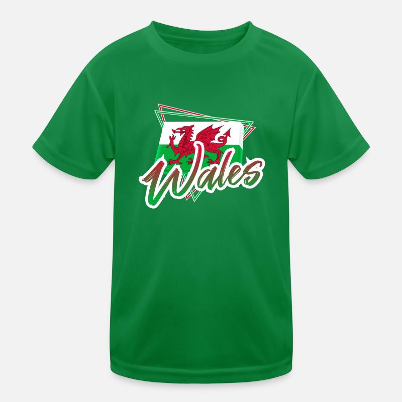 Wales Kids Functional T-Shirt