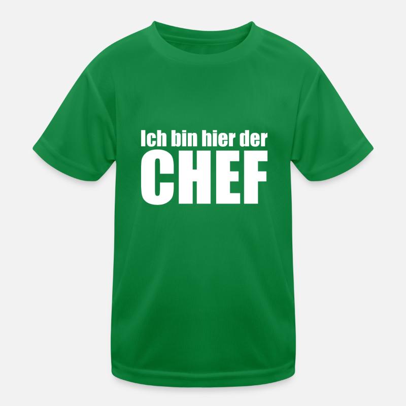 Chef Kinder Funktions-T-Shirt