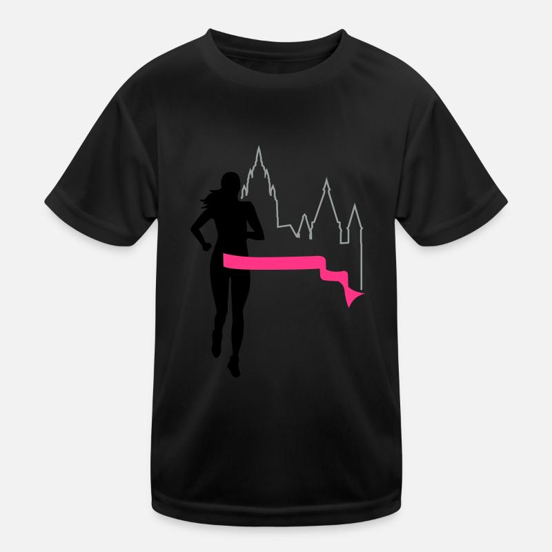 Marathon - Mainz - runner - Run - Run - 3C Kids Functional T-Shirt