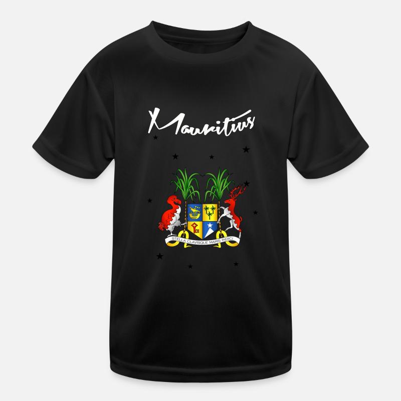 Mauritius Kinder Funktions-T-Shirt