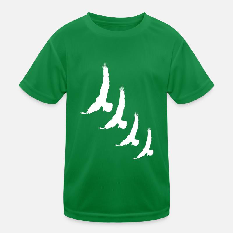 Birds Bird Migration Bird Bird Species Wing Gift Idea Kids Functional T-Shirt