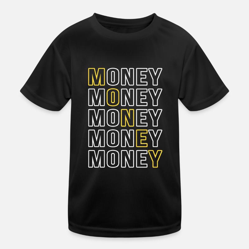 Geld Kinder Funktions-T-Shirt