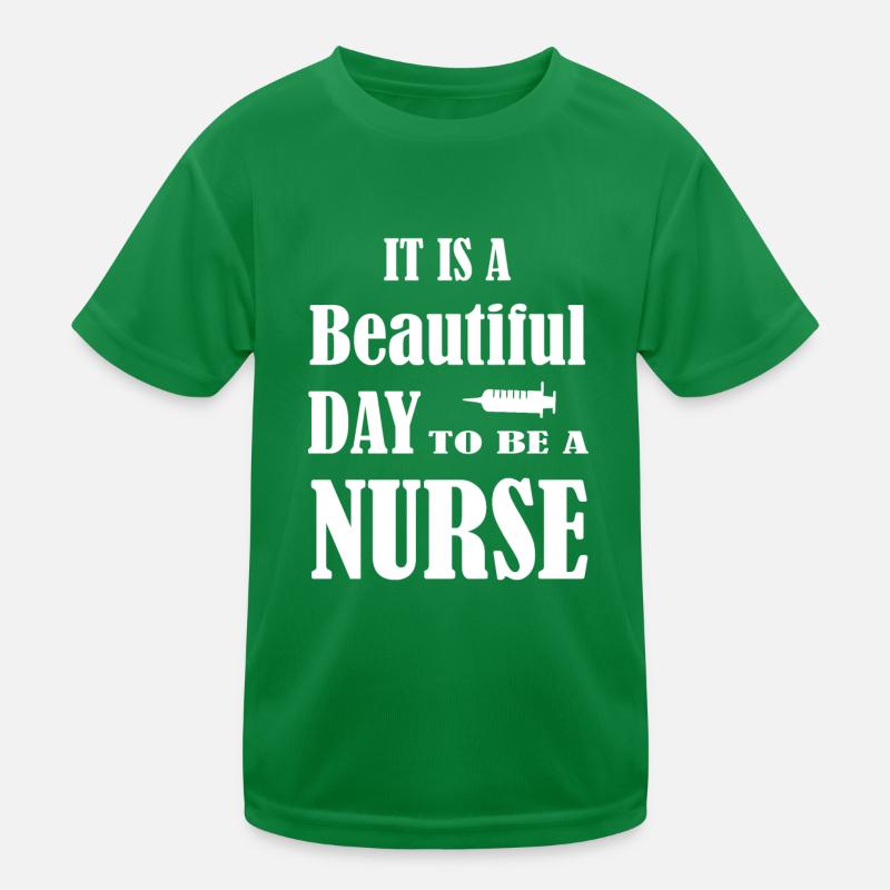 Nurse Krankenschwester Doktor Kinder Funktions-T-Shirt