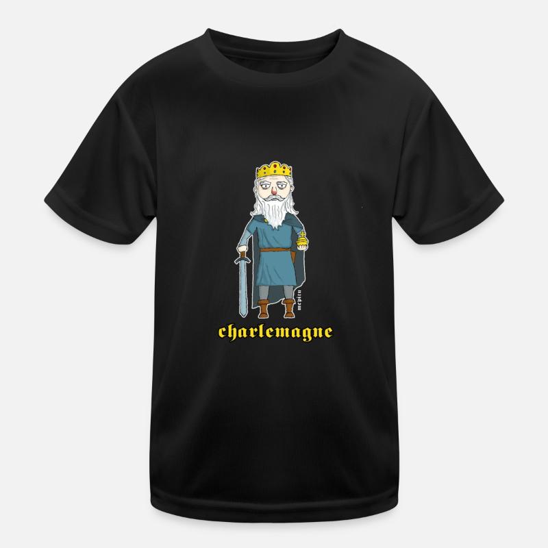 Karl der Große Kinder Funktions-T-Shirt