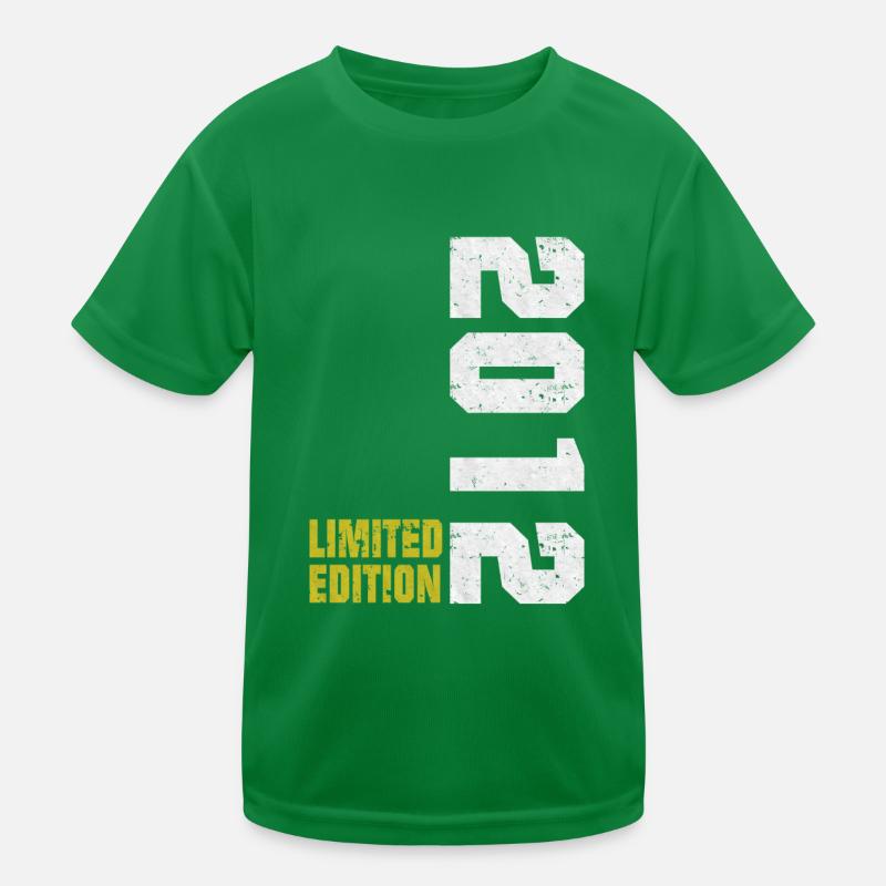 Anniversaire 2012 Born Gift Design T-shirt sport Enfant
