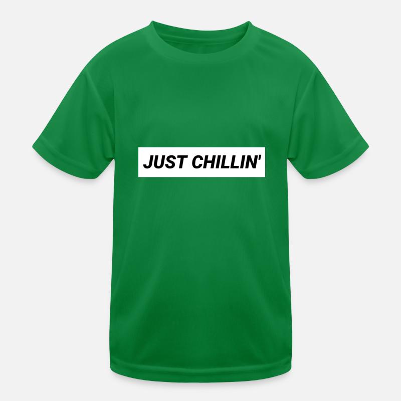 Just Chillin' cooles Design Kinder Funktions-T-Shirt