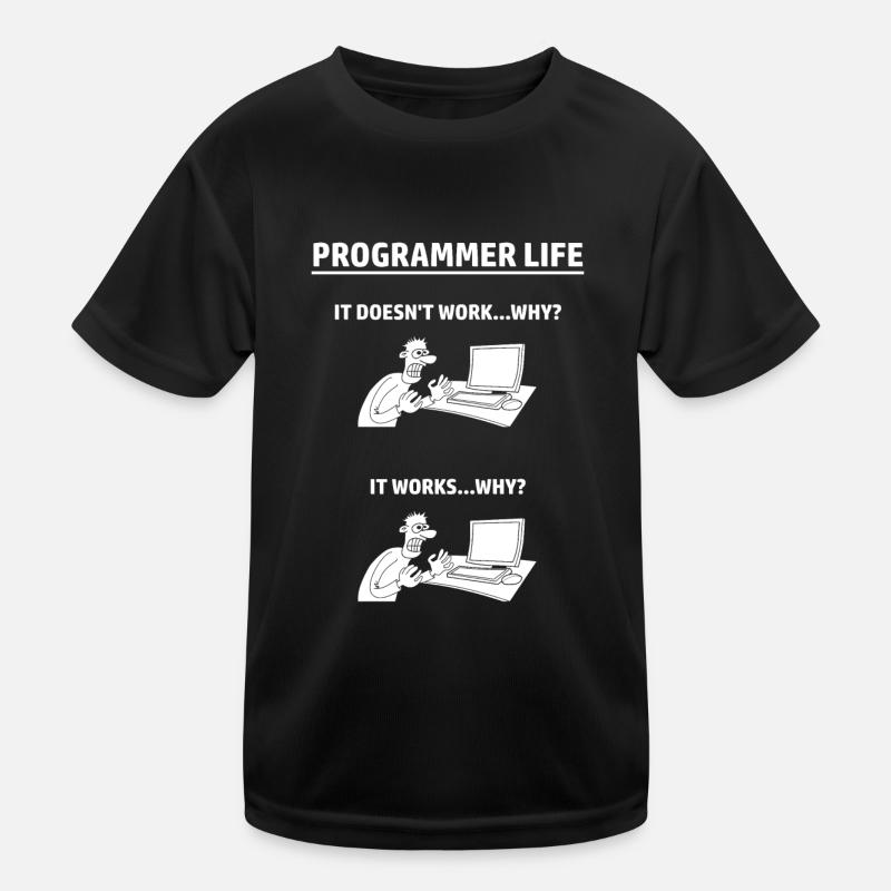 Programmer Humor Computer Science IT Kids Functional T-Shirt
