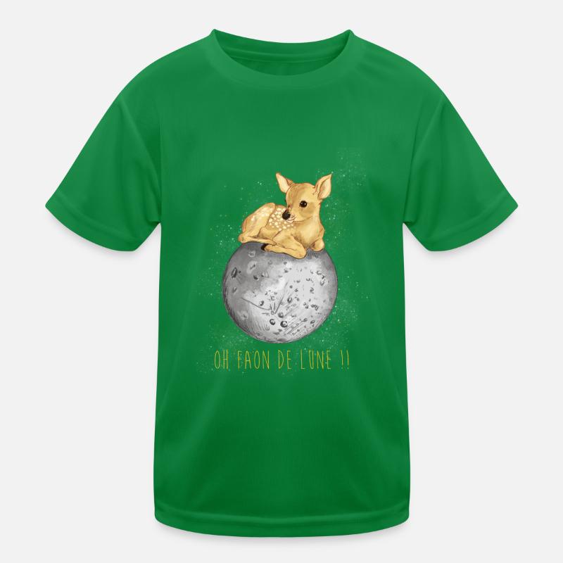Fan de lune T-shirt sport Enfant