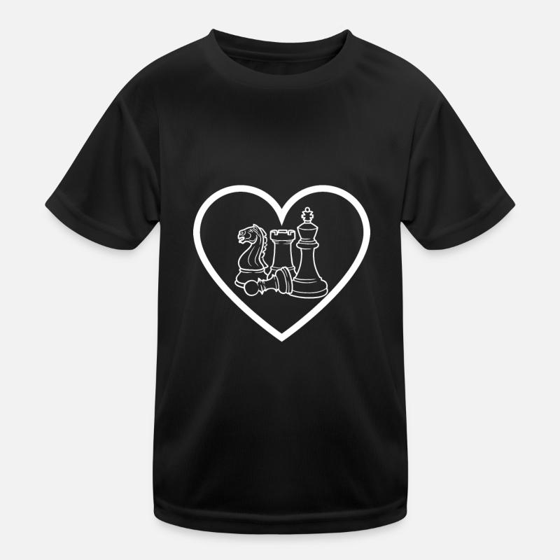 Schach Spruch Geschenk Schachmatt Queens Gambit Kinder Funktions-T-Shirt
