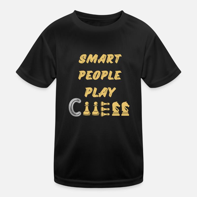 Schach Spruch Geschenk Schachmatt Queens Gambit Kinder Funktions-T-Shirt