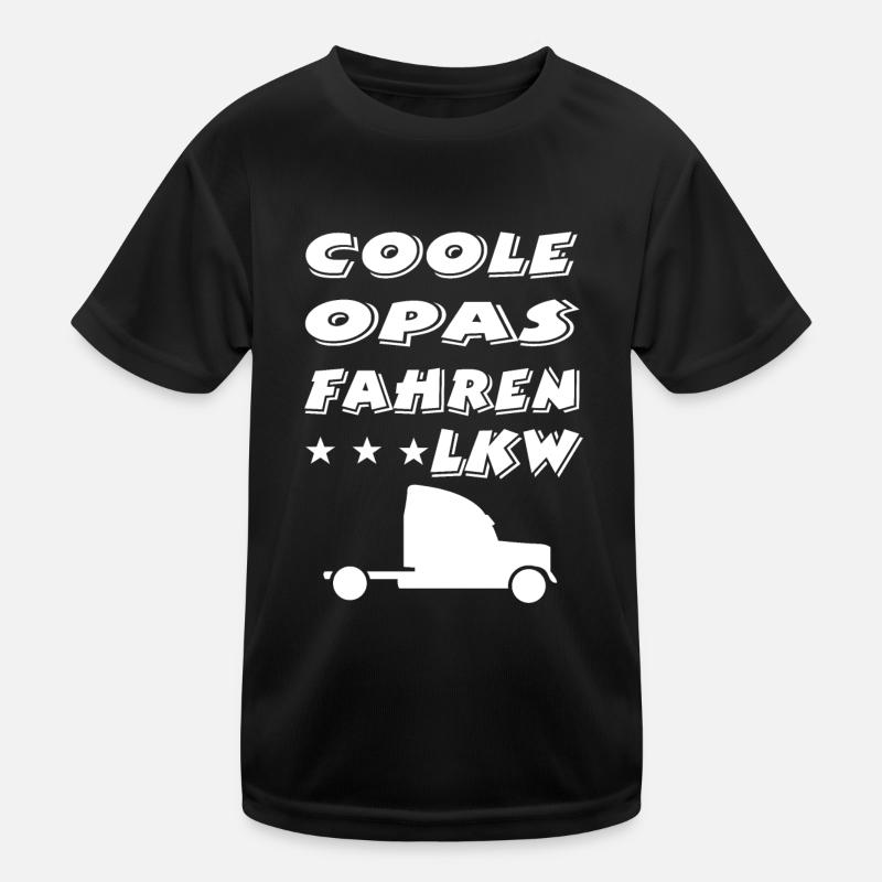 LKW Kinder Funktions-T-Shirt