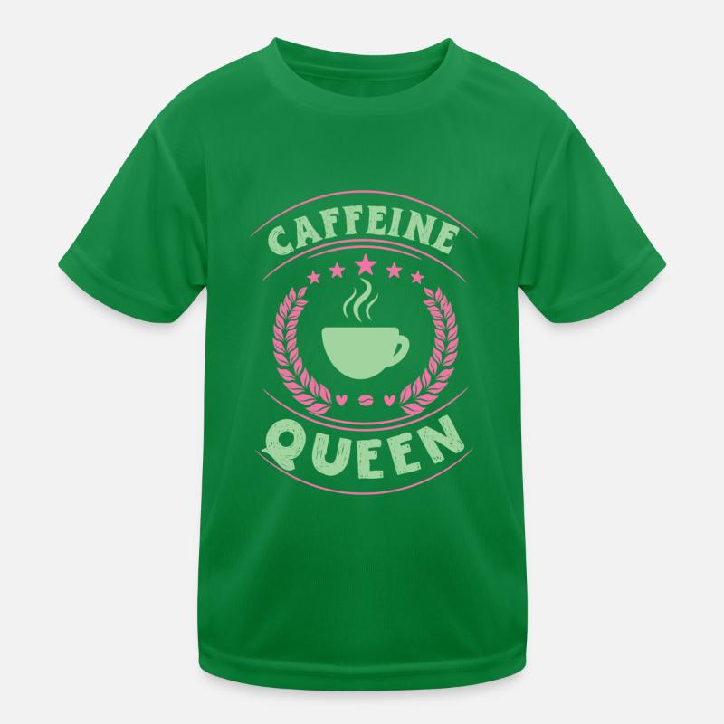 Reine de la caféine T-shirt sport Enfant