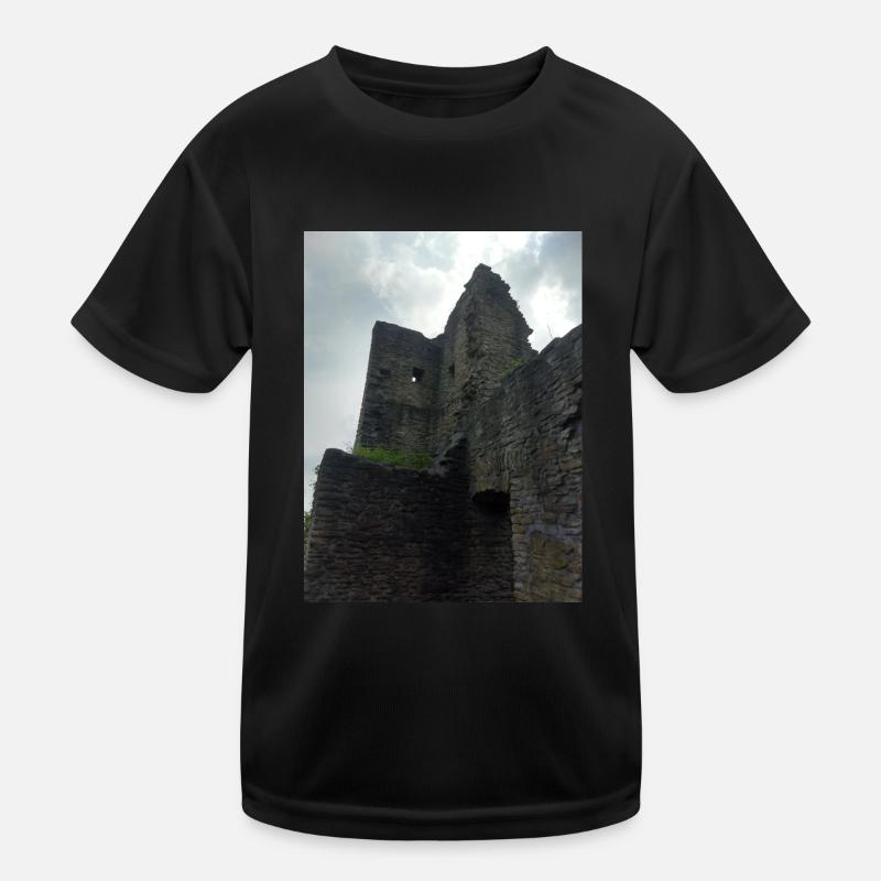 Ruine du château T-shirt sport Enfant
