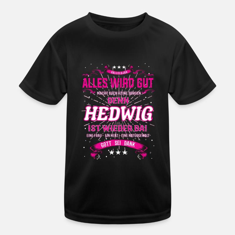 Hedwig Design, alles wird gut Kinder Funktions-T-Shirt
