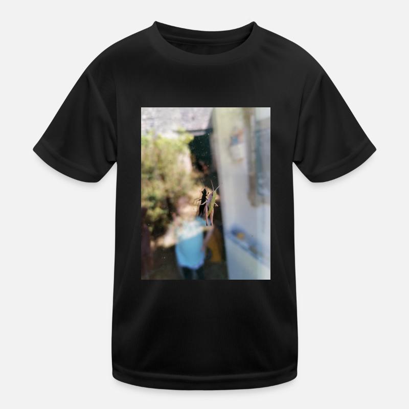 Fenstergrille Kinder Funktions-T-Shirt