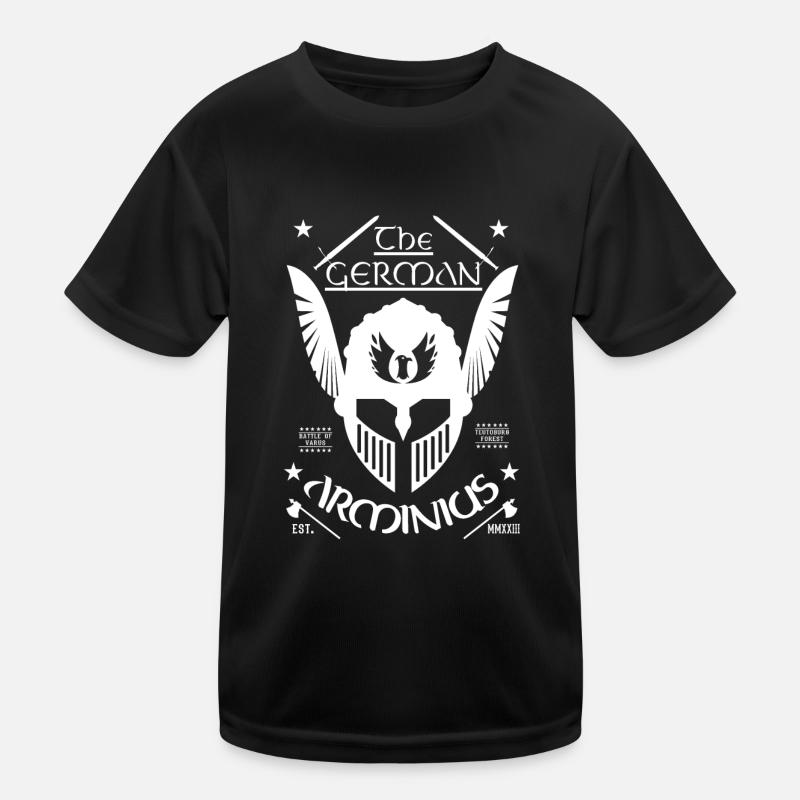 Arminius der Germane Held der Varusschlacht Kinder Funktions-T-Shirt